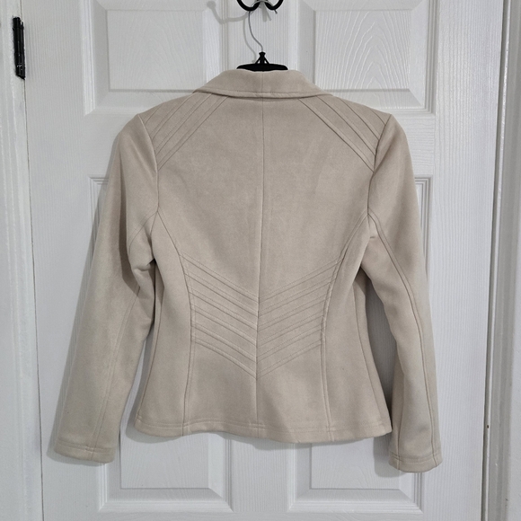 Marc New York By Andrew Marc Women's Blazer Jacket Size S Cream Gold - Picture 2 of 15